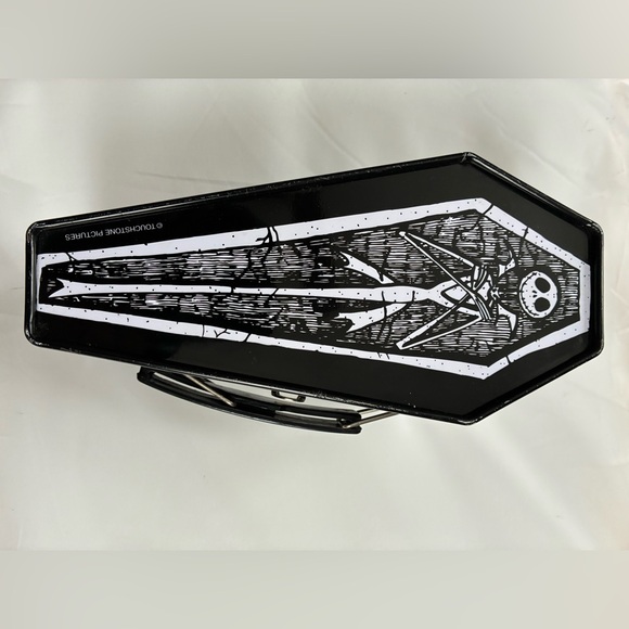 NBC Jack Skellington Coffin-Shaped Clutch w/ bonus sally candle holder - Picture 4 of 16